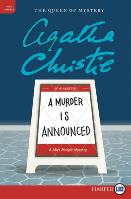 Book cover for A Murder Is Announced: A Miss Marple Mystery