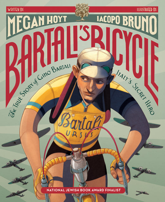 Book cover for Bartali's Bicycle: The True Story of Gino Bartali, Italy's Secret Hero