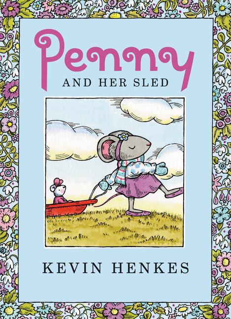 Book cover for Penny and Her Sled: A Winter and Holiday Book for Kids