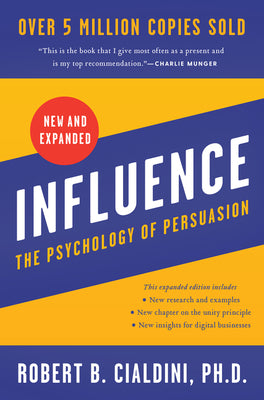 Book cover for Influence: The Psychology of Persuasion
