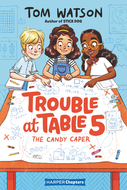 Book cover for Trouble at Table 5: The Candy Caper