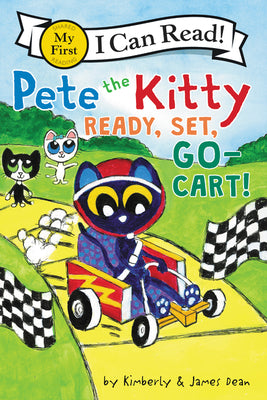 Book cover for Pete the Kitty: Ready, Set, Go-Cart!
