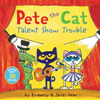 Book cover for Pete the Cat: Talent Show Trouble