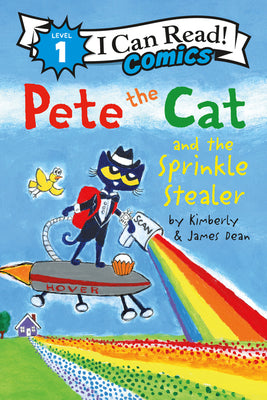 Book cover for Pete the Cat and the Sprinkle Stealer