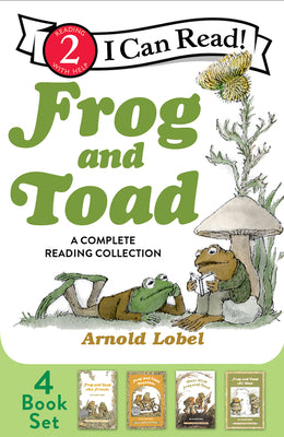 Book cover for Frog and Toad: A Complete Reading Collection: Frog and Toad Are Friends, Frog and Toad Together, Days with Frog and Toad, Frog and Toad All Year