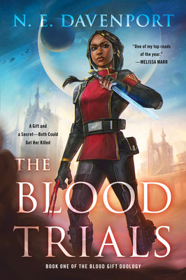 Book cover for The Blood Trials