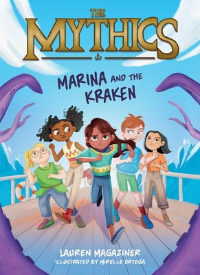 Book cover for The Mythics #1: Marina and the Kraken