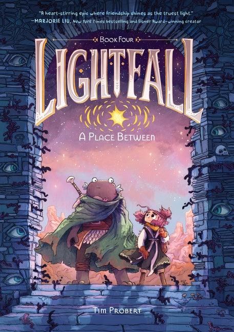 Book cover for Lightfall: A Place Between: A Graphic Novel