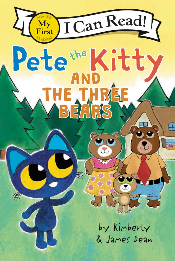 Book cover for Pete the Kitty and the Three Bears