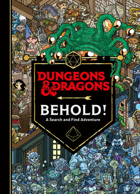 Book cover for Dungeons & Dragons: Behold! a Search and Find Adventure