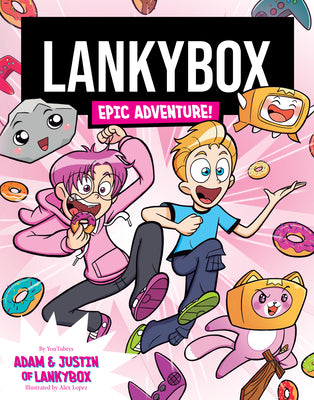 Book cover for Lankybox: Epic Adventure!