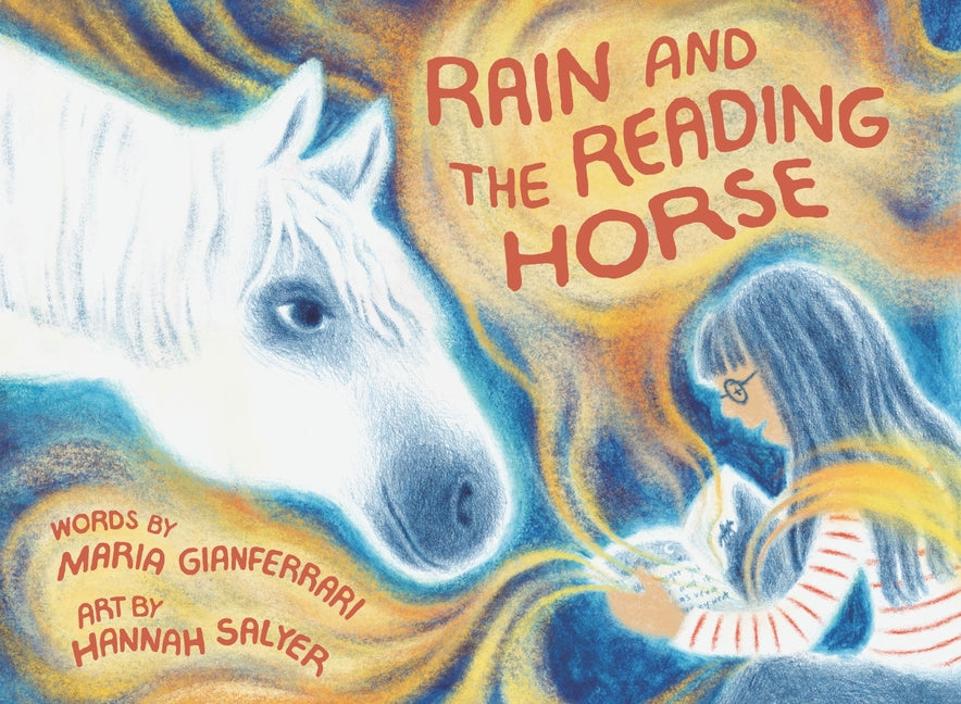 Book cover for Rain and the Reading Horse
