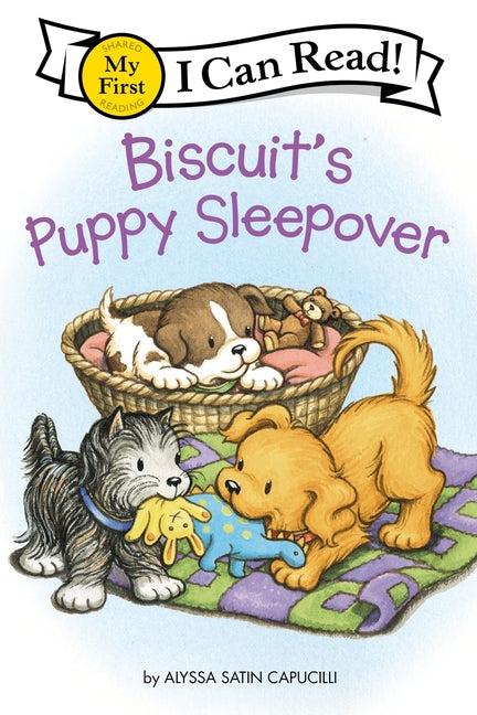 Book cover for Biscuit's Puppy Sleepover