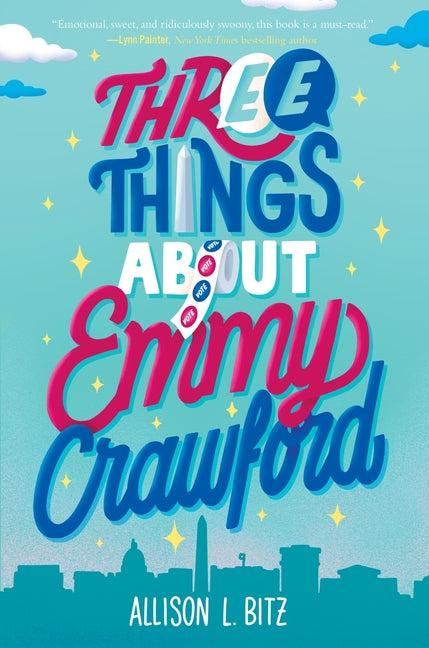 Book cover for Three Things about Emmy Crawford
