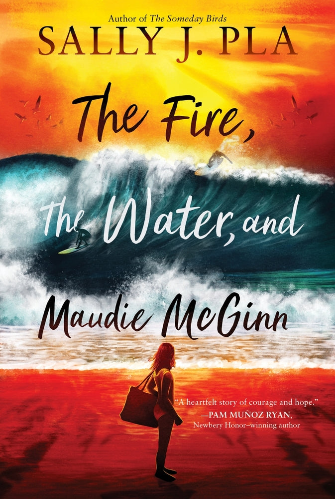Book cover for The Fire, the Water, and Maudie McGinn