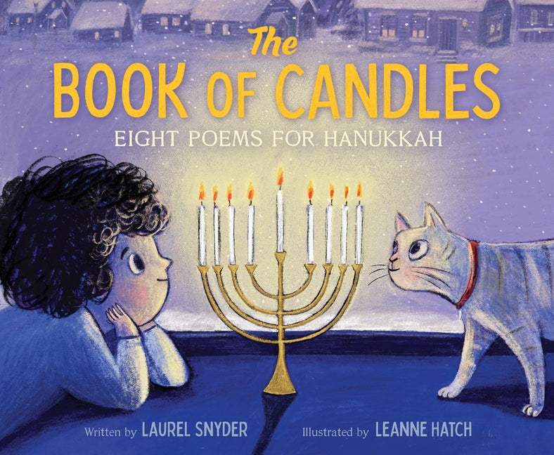 Book cover for Book of Candles: Eight Poems for Hanukkah