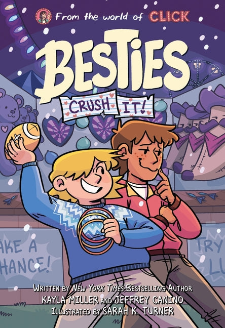 Book cover for Besties: Crush It!: A Graphic Novel from the World of Click