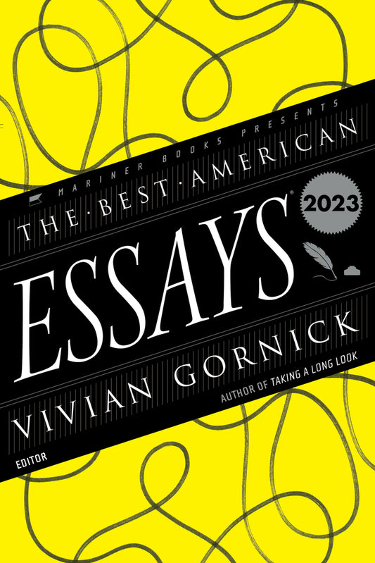 Book cover for The Best American Essays 2023