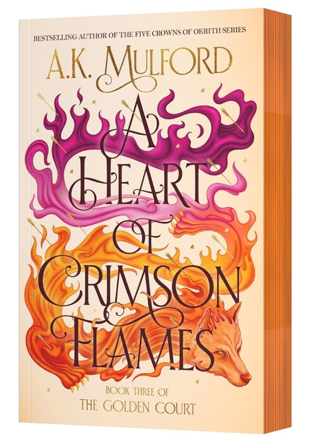 Book cover for Heart of Crimson Flames