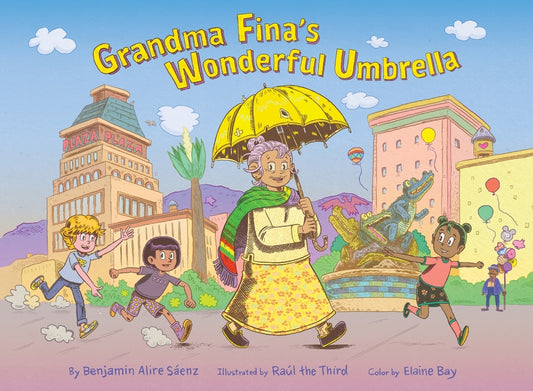 Book cover for Grandma Fina's Wonderful Umbrella