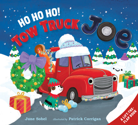 Book cover for Ho Ho Ho! Tow Truck Joe Lift-The-Flap Board Book