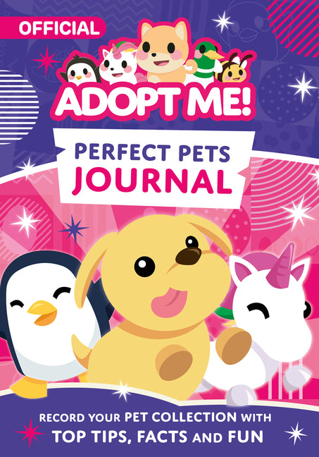 Book cover for Adopt Me! Perfect Pets Journal
