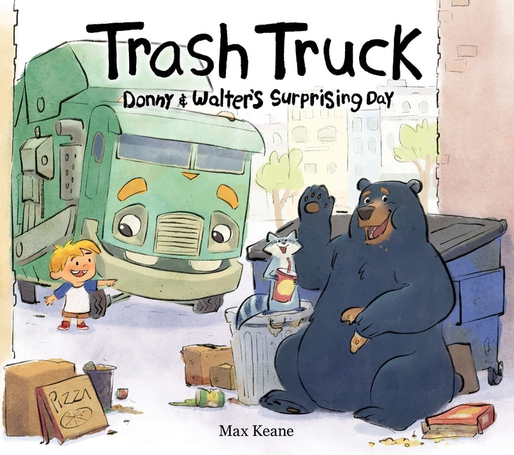 Book cover for Trash Truck: Donny & Walter's Surprising Day