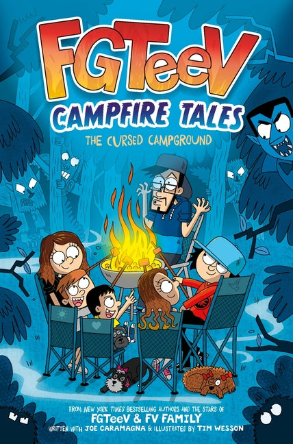 Book cover for Fgteev Campfire Tales #1: The Cursed Campground