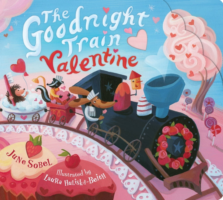 Book cover for Goodnight Train Valentine