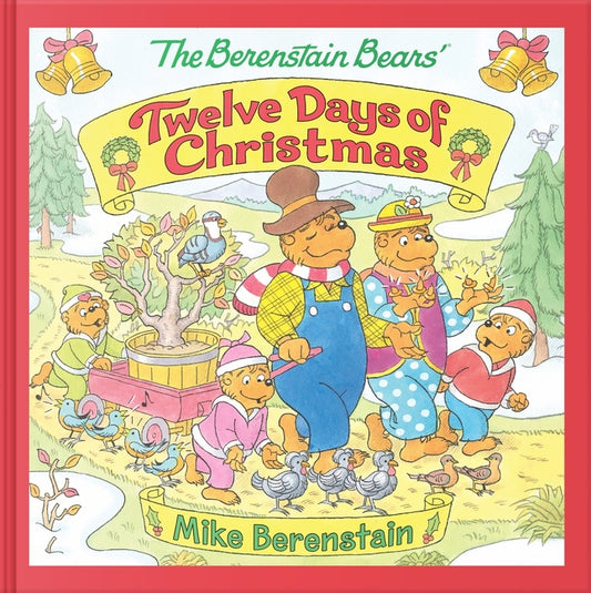 Book cover for Berenstain Bears' Twelve Days of Christmas