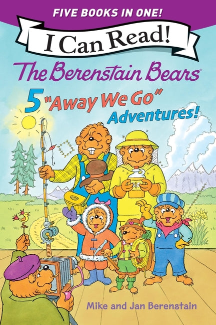 Book cover for Berenstain Bears: Five Away We Go Adventures!