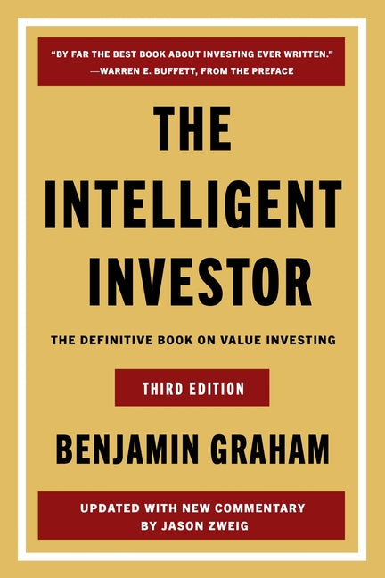 Book cover for Intelligent Investor, 3rd Ed.: The Definitive Book on Value Investing