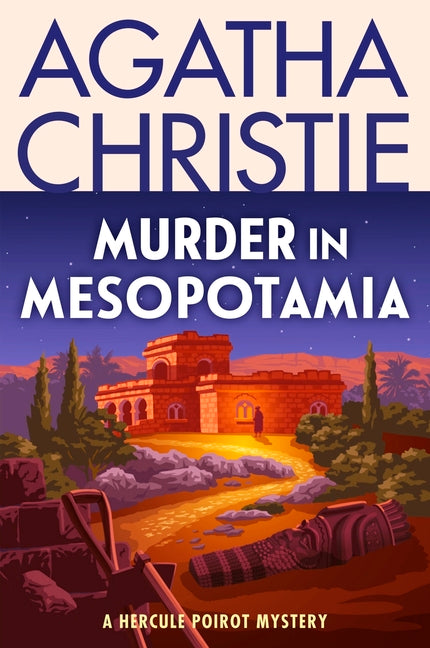 Book cover for Murder in Mesopotamia: A Hercule Poirot Mystery: The Official Authorized Edition