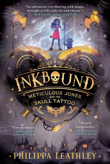 Book cover for Inkbound: Meticulous Jones and the Skull Tattoo