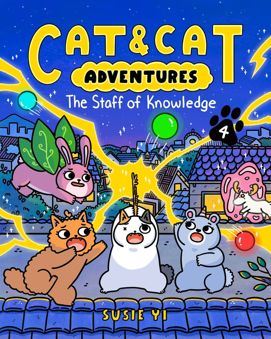 Book cover for Cat & Cat Adventures: The Staff of Knowledge