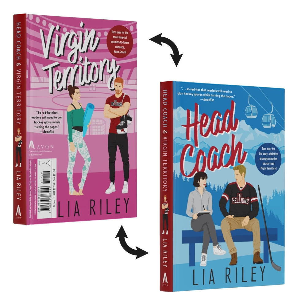 Book cover for Head Coach & Virgin Territory: A Hellions Hockey Romance Collection