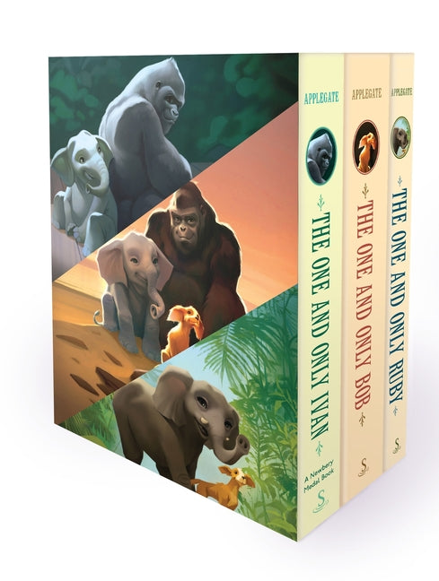 Book cover for One and Only Ivan, Bob, and Ruby Collection: The One and Only Ivan, the One and Only Bob, and the One and Only Ruby