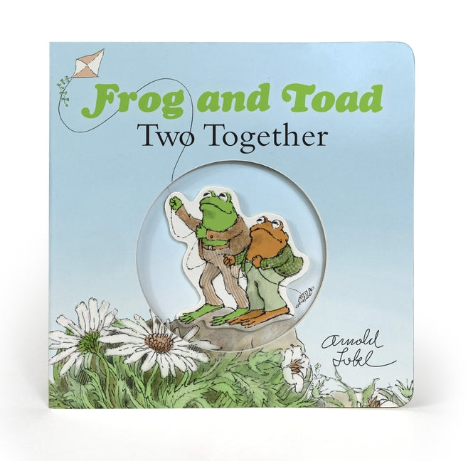 Book cover for Frog and Toad: Two Together: Original Board Book with Cut-Out Cover and Raised Element from the Classic Animal Friendship and Adventure Series [Ages 0