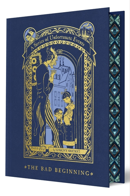 Book cover for Series of Unfortunate Events #1: The Bad Beginning (Deluxe Limited Edition)