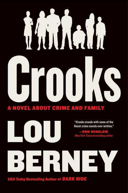 Book cover for Crooks: A Novel about Crime and Family