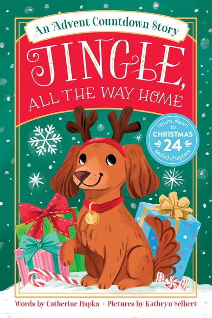 Book cover for Jingle, All the Way Home: An Advent Countdown Story