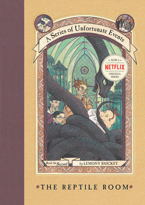 Book cover for A Series of Unfortunate Events #2: The Reptile Room