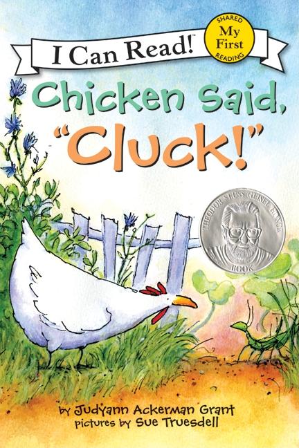 Book cover for Chicken Said, Cluck!: An Easter and Springtime Book for Kids