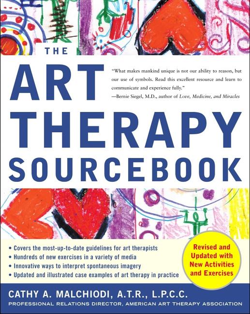 Book cover for The Art Therapy Sourcebook