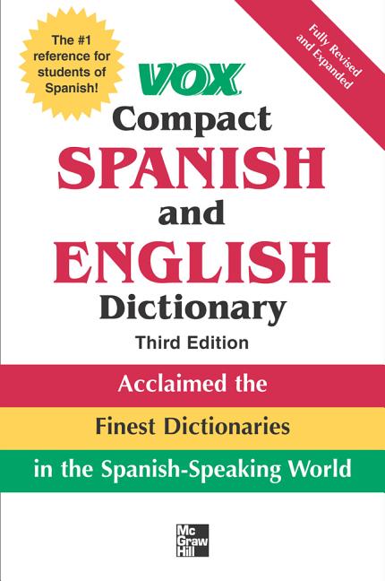 Book cover for Vox Compact Spanish and English Dictionary, Third Edition (Paperback)