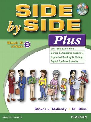 Book cover for Side by Side Plus 3 Student Book and Etext with Activity Workbook and Digital Audio [With CD (Audio)]