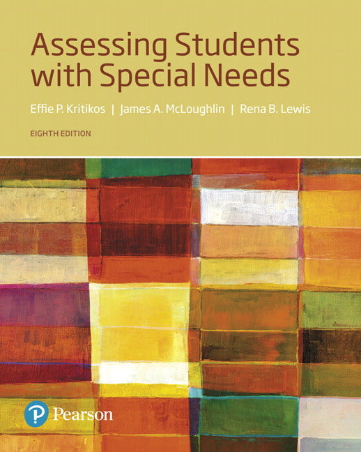 Book cover for Assessing Students with Special Needs