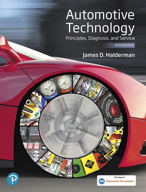 Book cover for Automotive Technology: Principles, Diagnosis, and Service