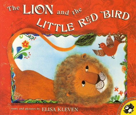 Book cover for The Lion and the Little Red Bird
