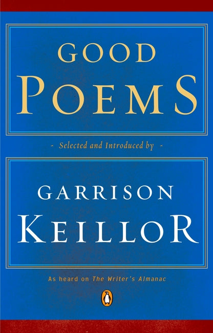 Book cover for Good Poems